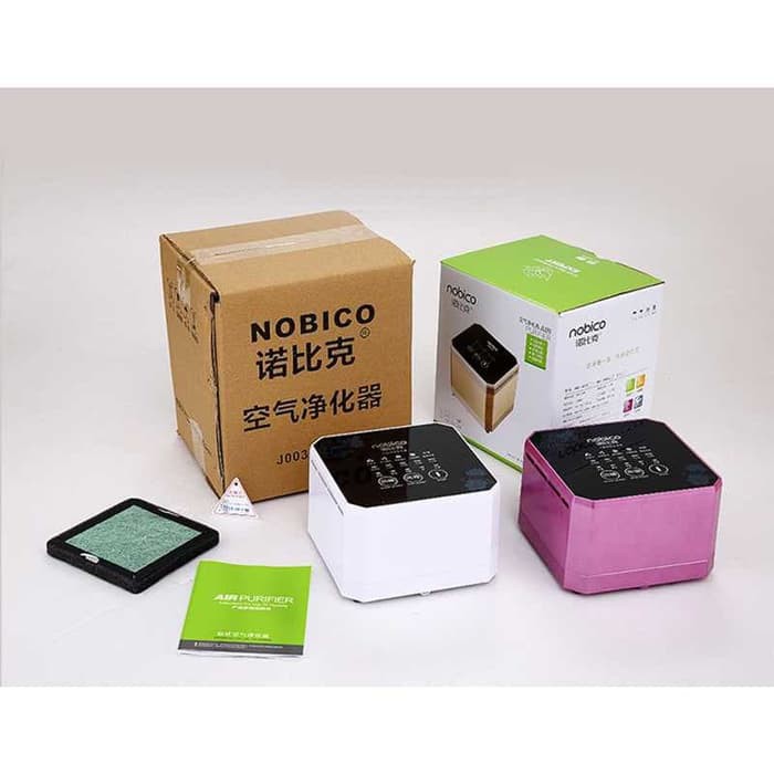 Nobico Pembersih Ion Udara Air Purifier Cleaner - Nbo-J008 Mini Murah