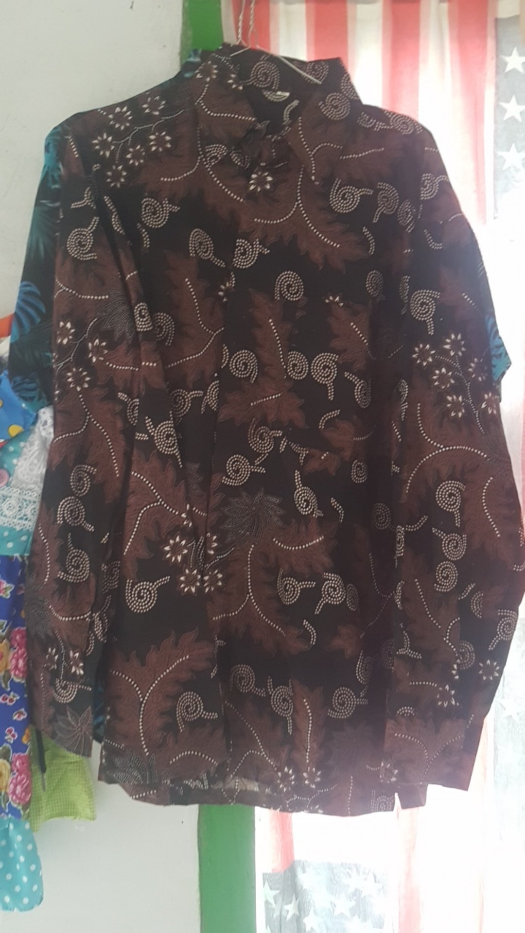 Trolistore Grosir Grup Kemeja Batik Lengan Panjang Batik Pasangan Kemeja Gamis Pasangan Kj