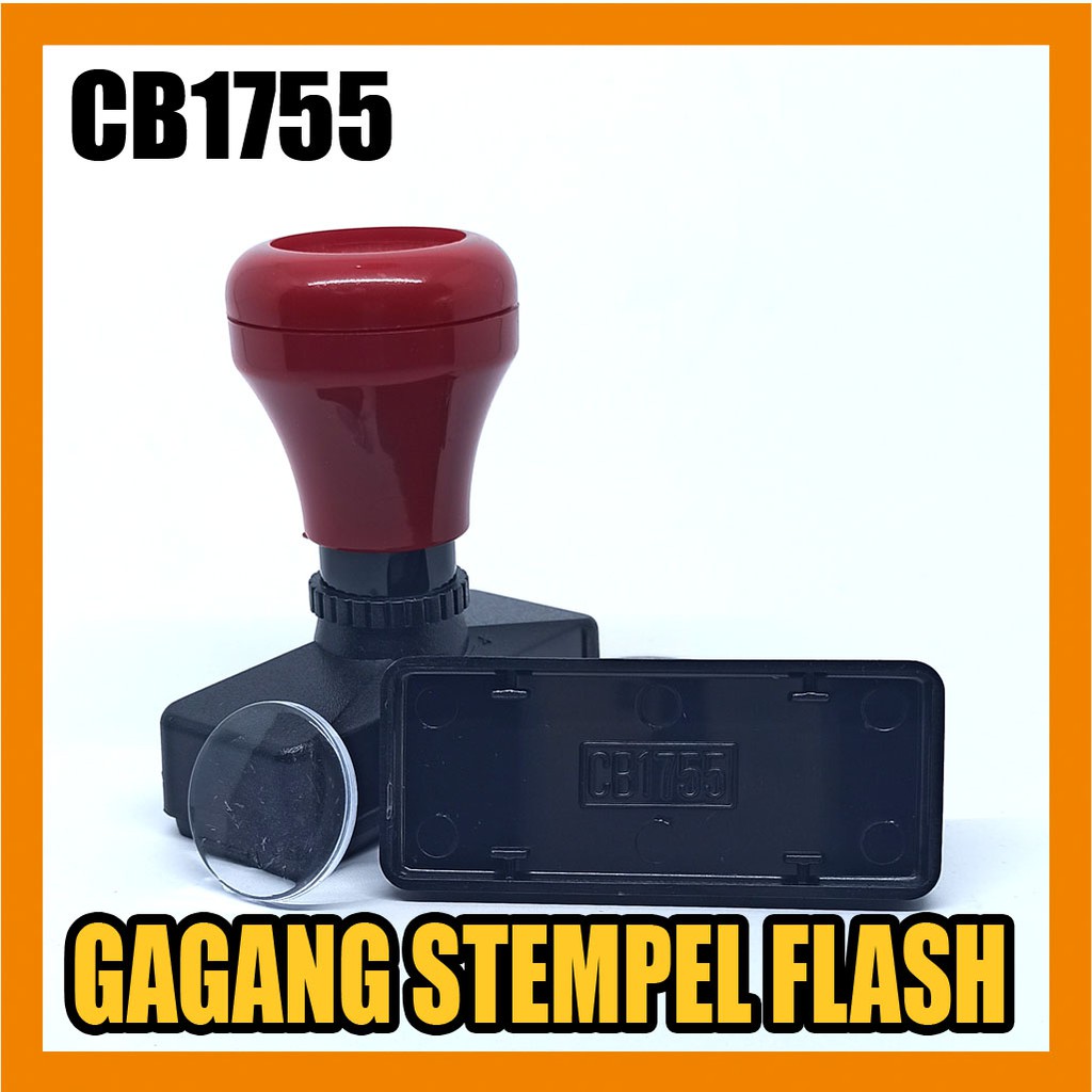 

Gagang Stempel Flash Ukuran 17x55 mm