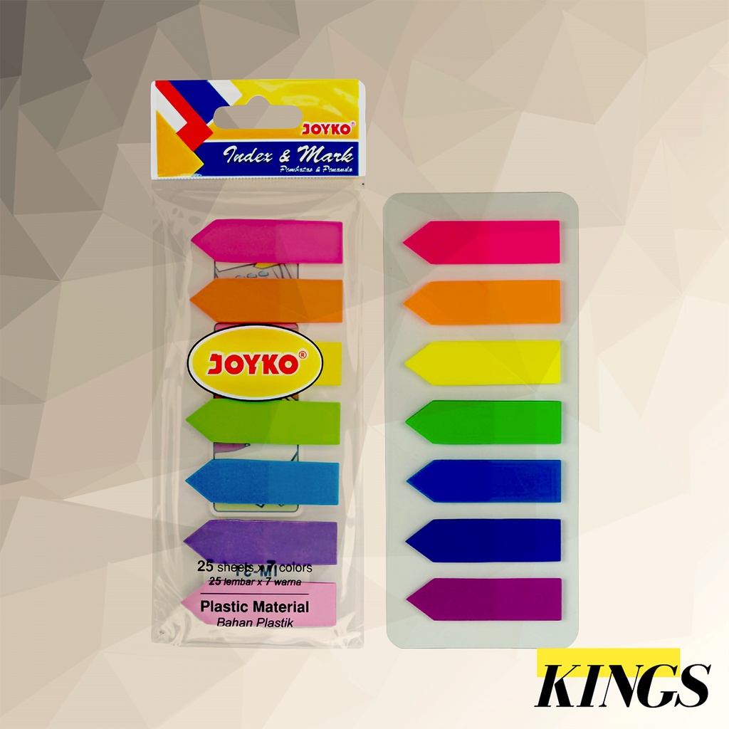 

Joyko Index & Mark Paper / Pembatas / Penanda Plastik IM-31