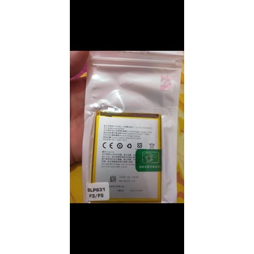 Baterai Hp Oppo F5/F3.BLP.631.original 100%.