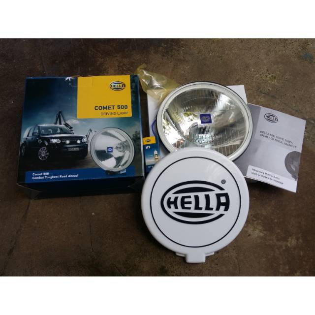 Hella komet 500 white