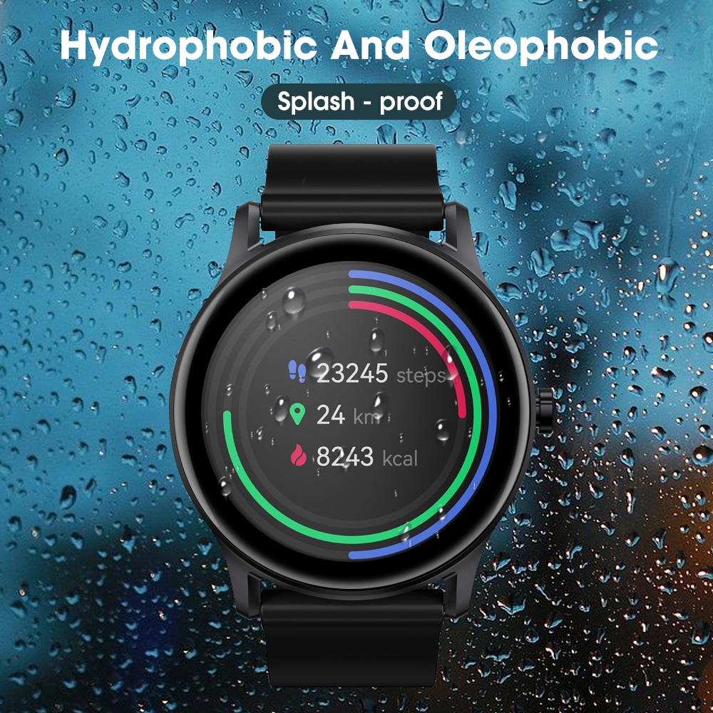 Film Pelindung Layar HD 3D Transparan Anti Sidik Jari Untuk Smartwatch Xiaomi Haylou GS