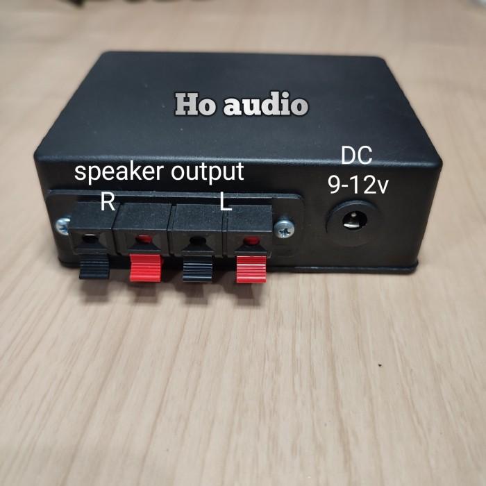 amplifier mini 12 volt stereo ampli mini 12v rakitan pam8610 pam 8610