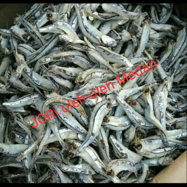 

Ikan teri bulat,ikan belibis bulat