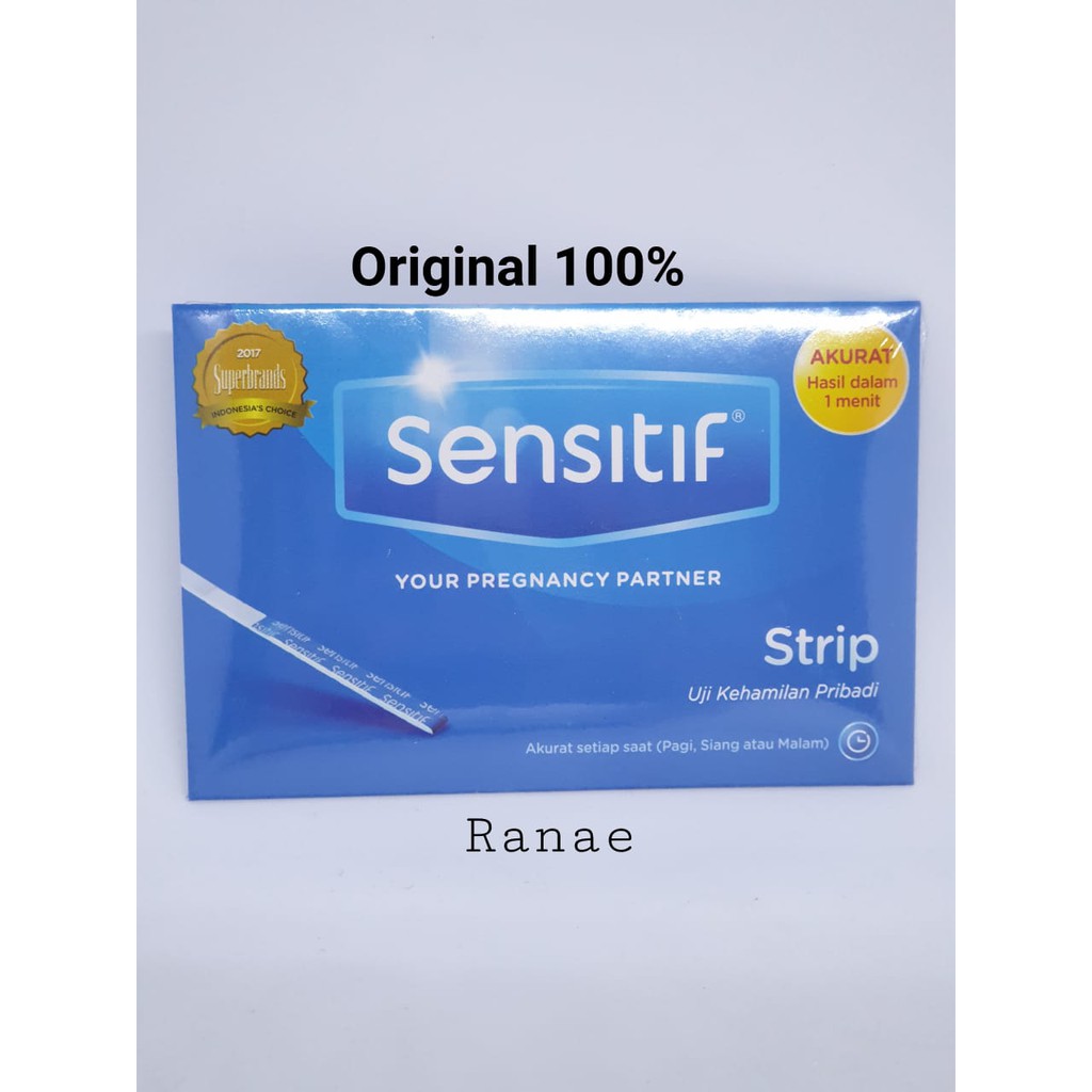 Sensitif Test Pack Strip