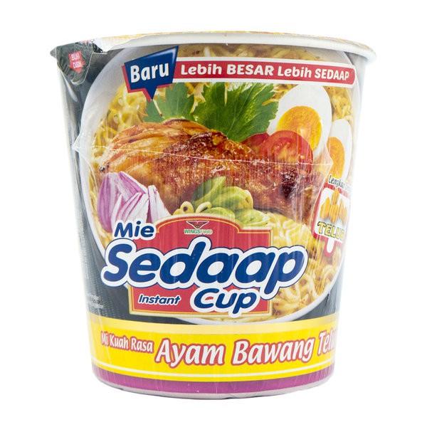 

MIE SEDAAP Instant Cup Rasa Ayam Bawang Telur 75gr
