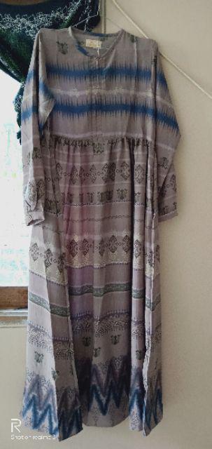 Qinanty Dress By Jasmine | Gamis Printing Eksklusif | Gamis Batik Modern