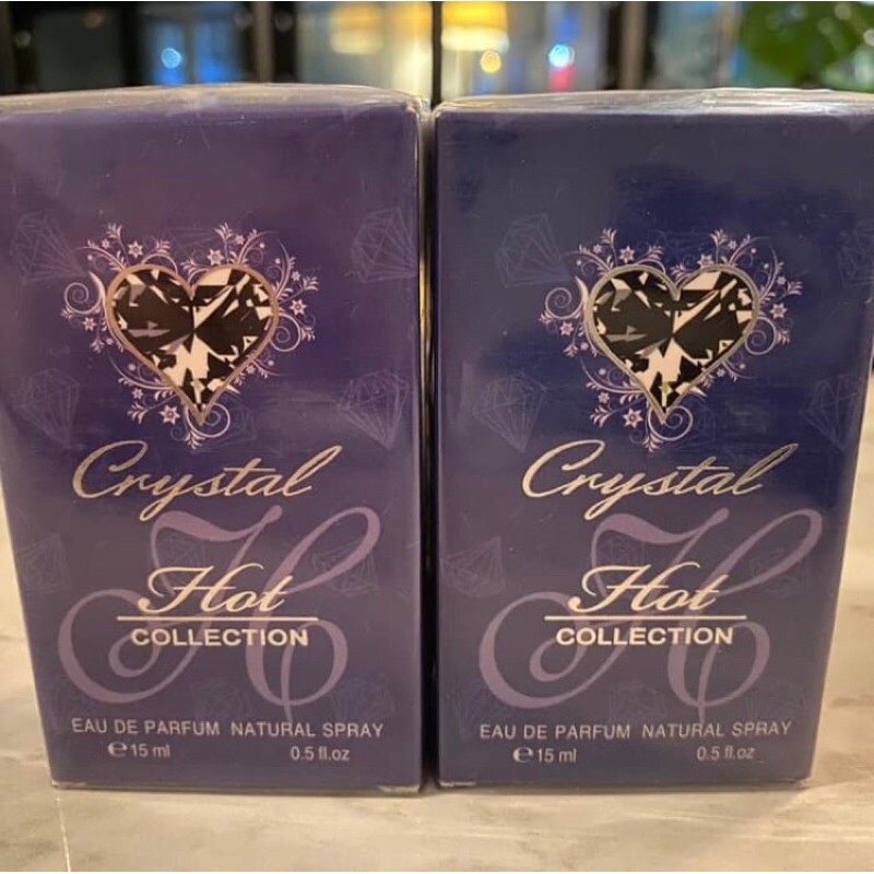 SALE 2Botol Parfum Murah wanita natural spray crystal Hot Collection 15ml exp desember 2020