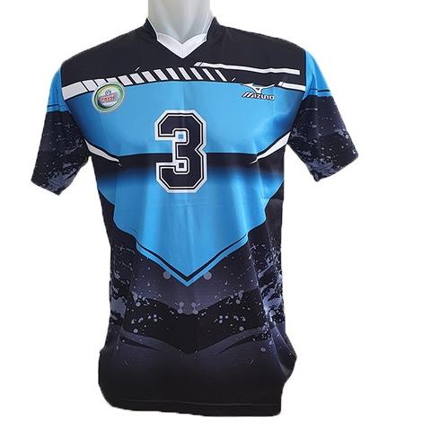 Big Sale Baju kaos jersey atasan bola volly putra full printing. kaos olahraga pria , jersey full pr