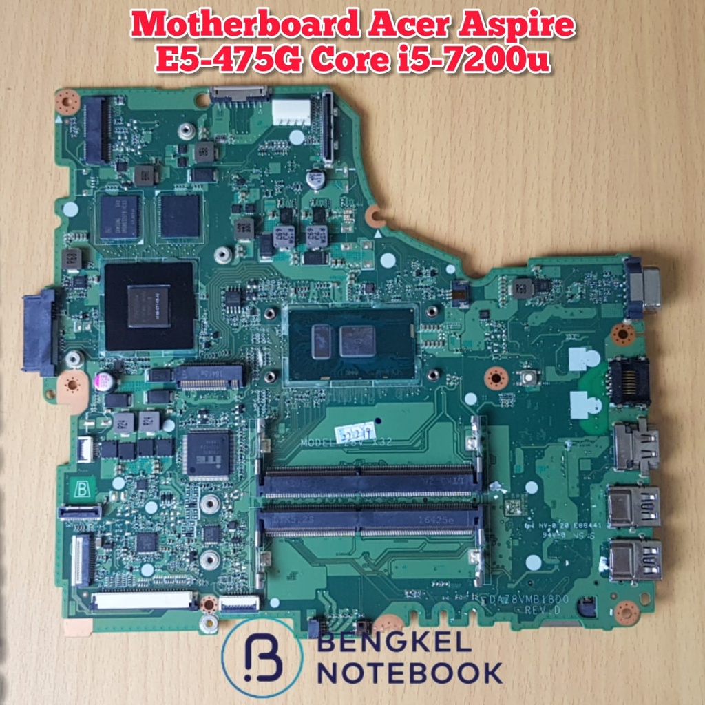 Motherboard Acer Aspire E5-475G  E5-475 E5-476G E5-476 Travelmate P249 Nvidia 940 Core i5-6200 DAZ8VMB18C0 DAZ8VMB18D0 Gen 6