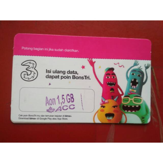 Voucher Tri AON 1,5 GB