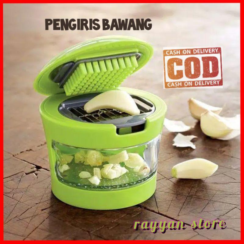 Alat Pengiris Pemotong Bawang Praktis /Garlic Copper Suplier Jakarta