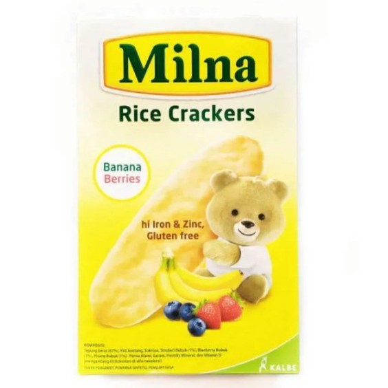 Milna Rice Crackers 20gr All Varian