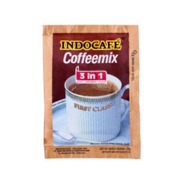 

KOPI BUBUK INSTAN INDOCAFE COFFEEMIX 20g (10 BUNGKUS/SERENTENG) KOPI SACHET KOPI TERENAK KOPI TERPOPULER KOPI TERMURAH KOPI HARUM KOPI TERLARIS KOPI TANPA AMPAS KOPI ASLI KOPI PROMO KOPI FAVORIT KOPI TERKENAL KOPI PRAKTIS KOPI UNTUK TOPPING KUE MINUMAN ES