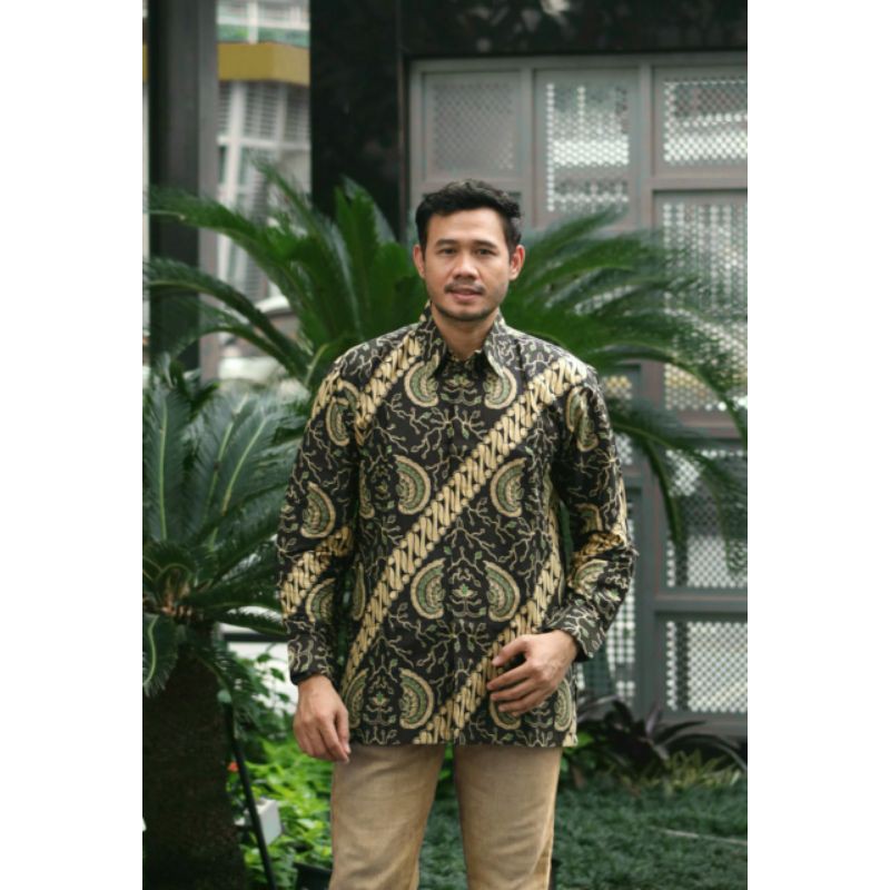 KEMEJA BATIK PANJANG COWO TERBARU