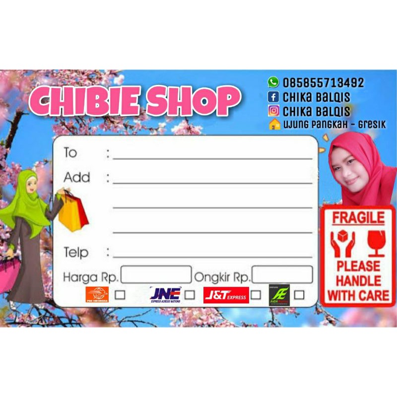 

Stiker Pengiriman Olshop
