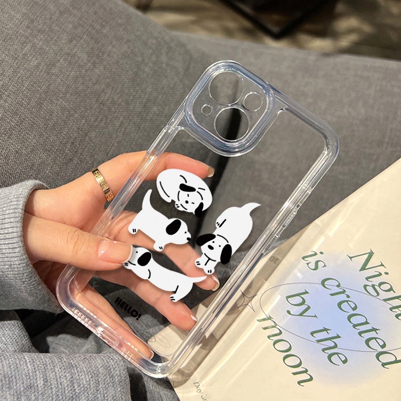 Case Bahan Akrilik TPU Transparan Tahan Banting Untuk iPhone 11 Pro Max 13 Pro 12 Pro XS Max XR X 8 Plus 7 Plus SE 2020 2022