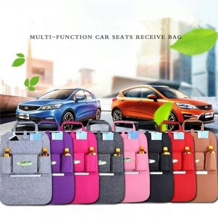NEW CAR SEAT ORGANIZER MULTIFUNGSI TAS JOK MOBIL Rak Belakang Kursi ON