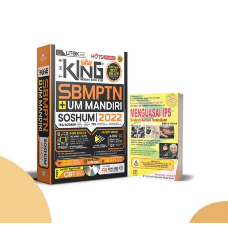 

Buku SBMPTN The King Soshum 2022 + Buku SKS IPS