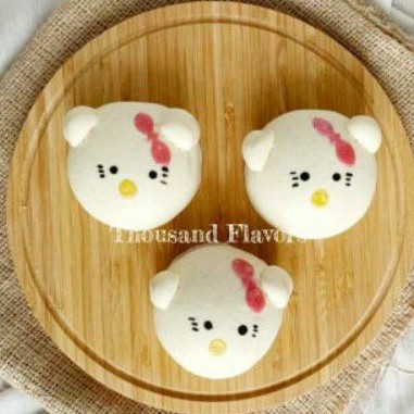 

BAKPAO HELLO KITTY ISI 10pcs/pack FROZEN DIMSUM
