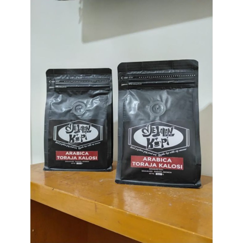

Djejalan Kopi Arabika Toraja Kalosi Premium Biji/Bubuk