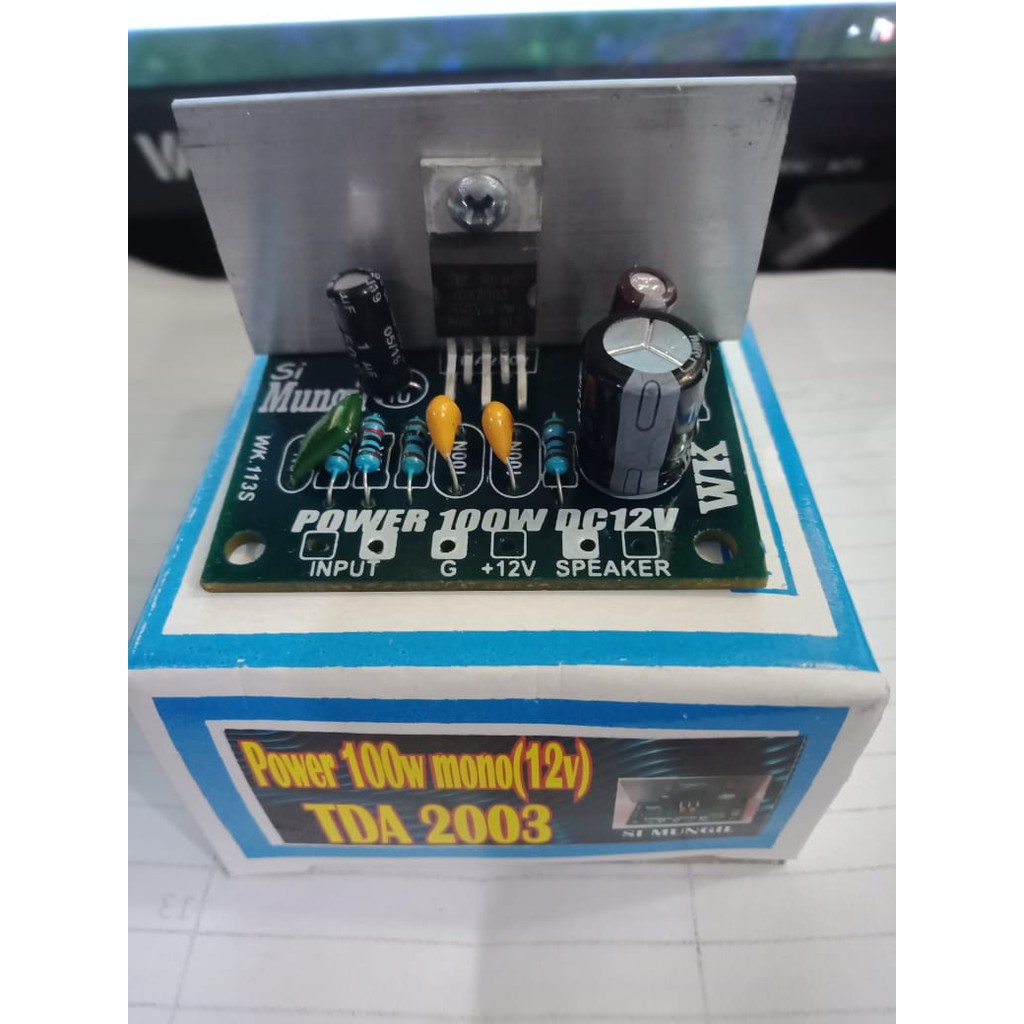 POWER DC 12VOLT TDA 2003 100 WATT