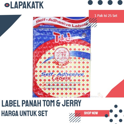 

Sticker Label Panah tom jerry (per set) +++LT1