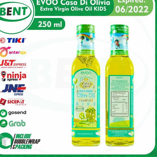 

Bagus Dipakai218NB EVOO Casa di Oliva Extra Virgin Olive Oil 250 ml For Kids Baby Zaitun