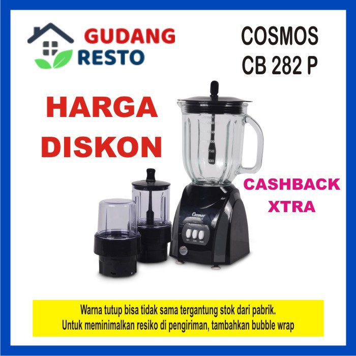 COSMOS Blender CB 282 G / CB 282G Gelas Kaca CB282G