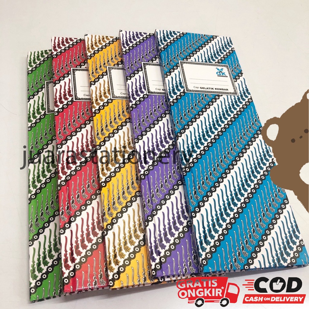 

(853) JUARASTATIONERY Buku Ekspedisi Gelatik Isi 50 (31x10cm) / Hard Cover Gelatik Kembar