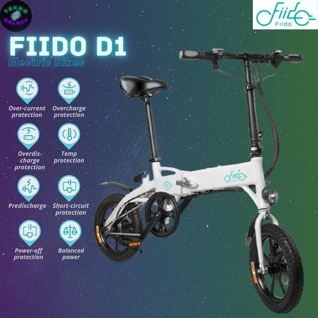 FIIDO D1 Folding Electric Bikes Sepeda Listrik Lipat alt