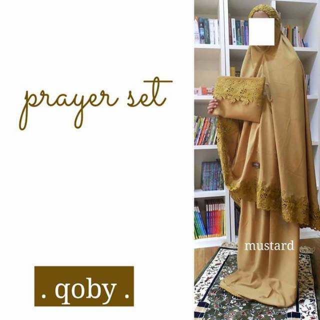 MUKENA QOBY aneka warna prayer set