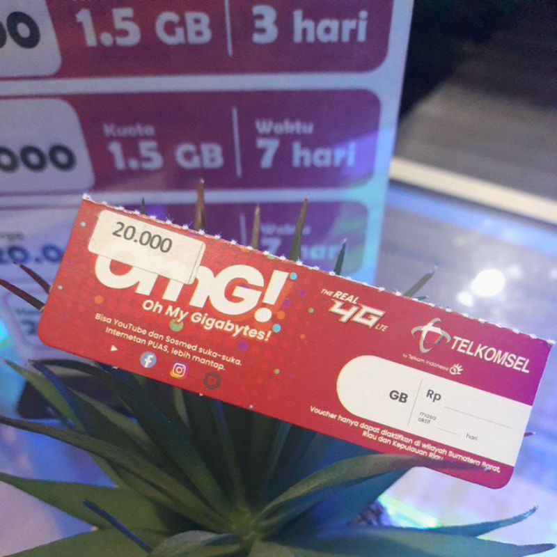 Voucher Telkomsel 2.5 GB Sumbagteng