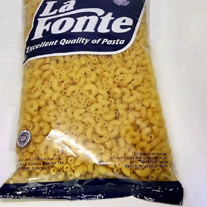

New! LA FONTE MACARONI PASTA CHIFERI RIGATI NO 206 - MAKARONI PASTA 500 GR !!