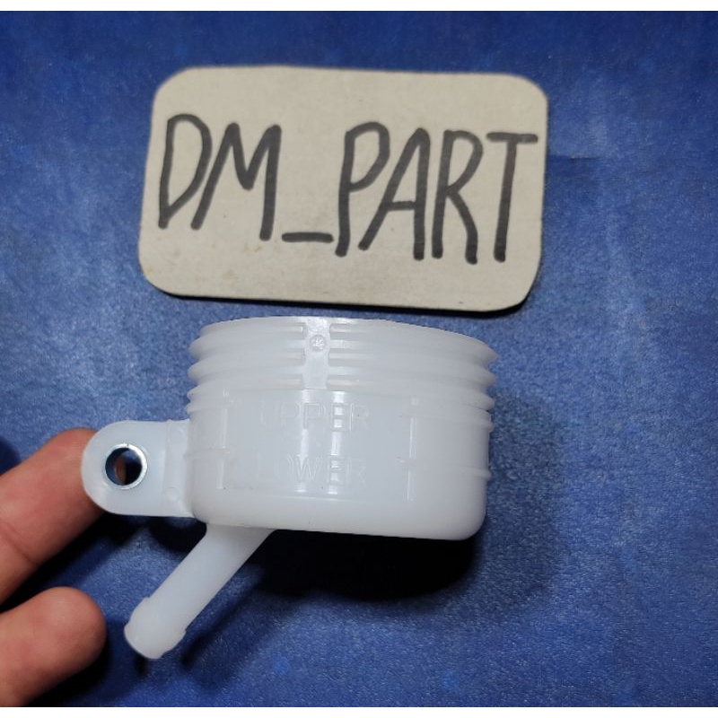 PLASTIK TABUNG MINYAK OLI TUTUP MASTER REM BELAKANG NINJA 250 GSX SATRIA FU 150 FI KARBU ASLI ORI