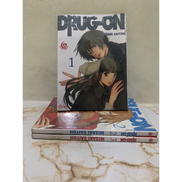 jual komik drug-on 1-3 tamat kondisi mulus