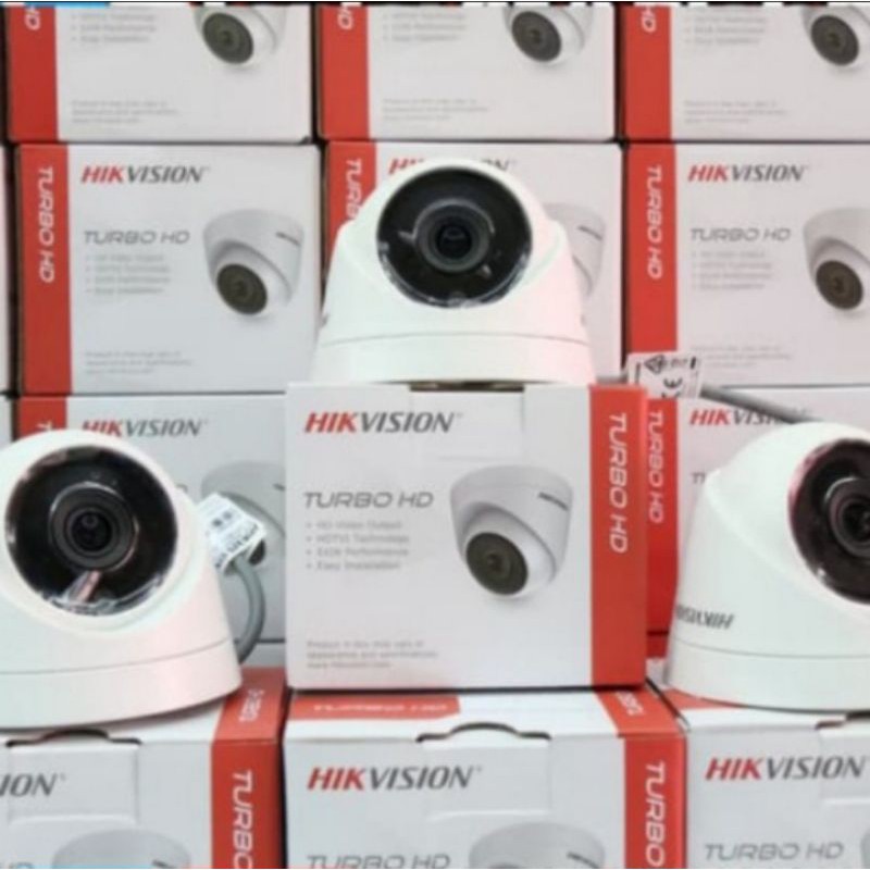 PAKET CCTV HIKVISION 5MP 4 CHANNEL 4 CAMERA TURBO HD 2560P HDD 320GB