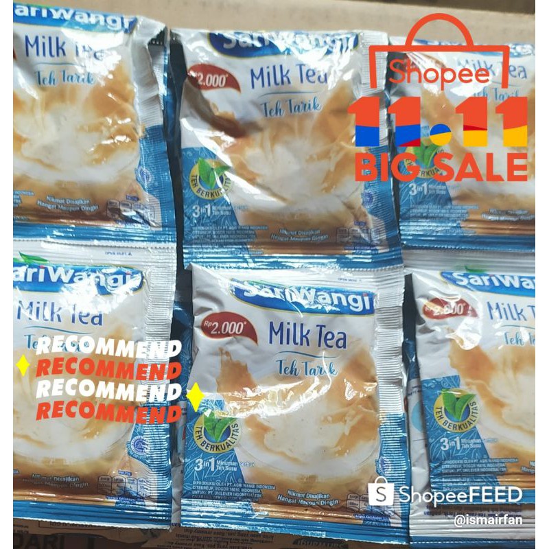 Teh tarik Sariwangi tea milk Sariwangi