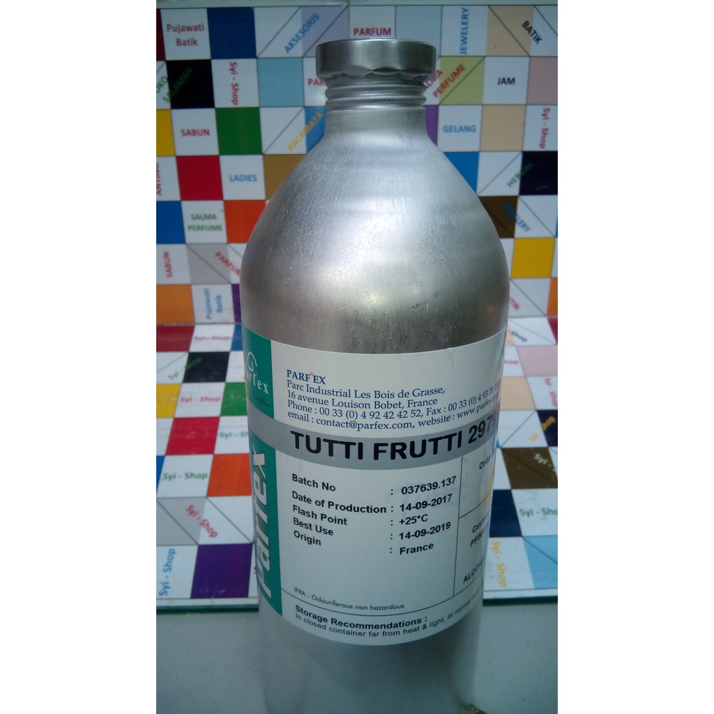 Bibit Parfex TUTI FUTTI 1000ml / 1 Liter SEGEL