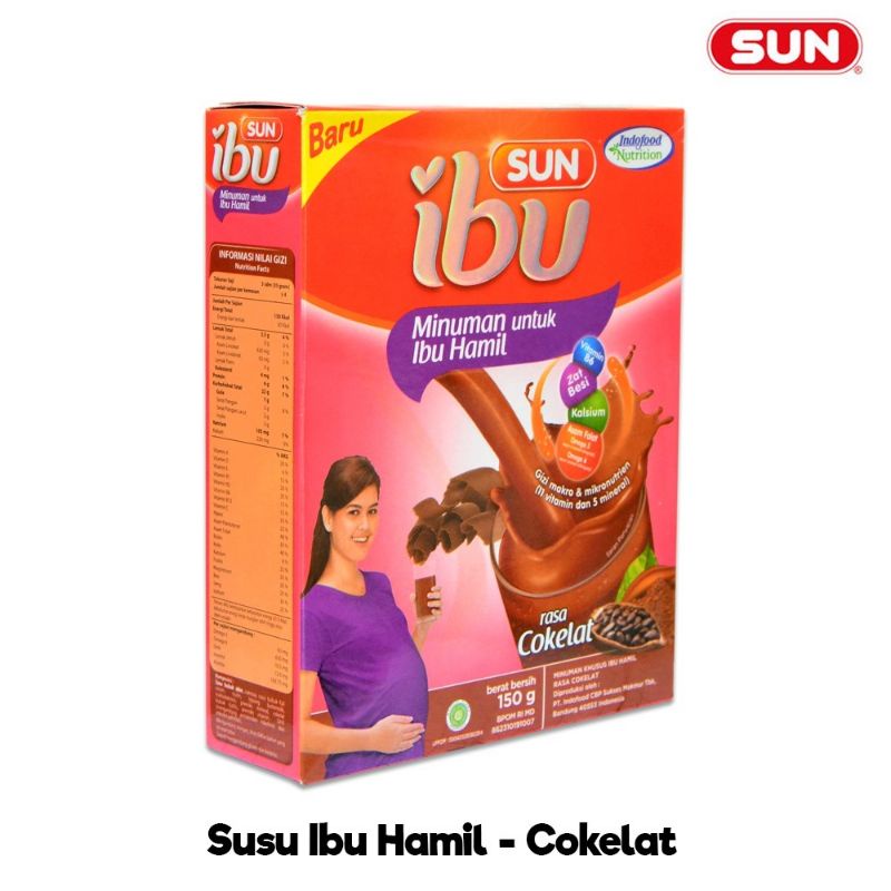 SUN IBU HAMIL 150G RASA COKLAT