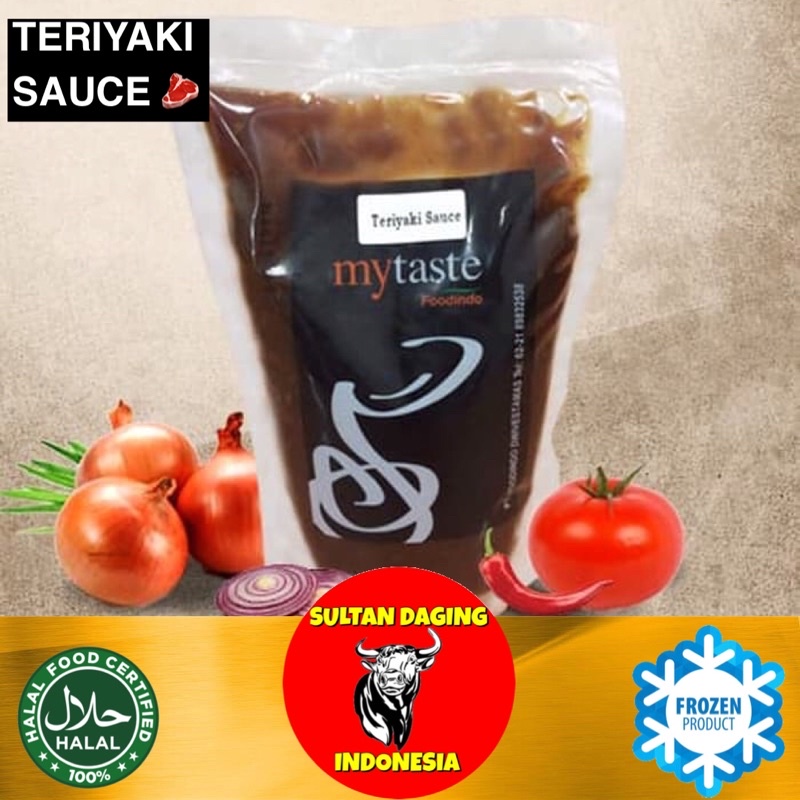 

TERIYAKI SAUCE 500 GRAM MYTASTE/ SAUCE TERIYAKI/ TERIYAKI SAOS/TERIYAKI SAUCE MY TASTE/SAOS TERIYAKI