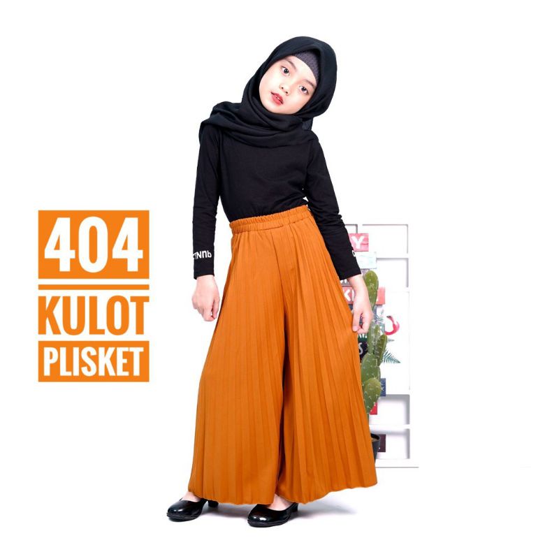 (COD) Kulot plisket anak | celana kulot plisket anak