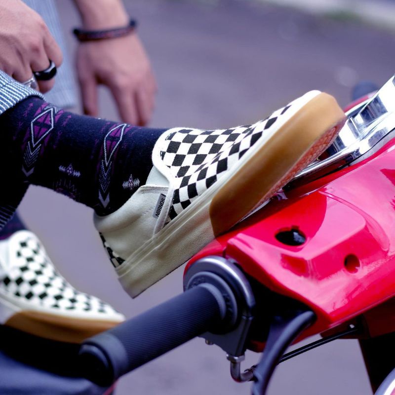 Nobrands Slip On Checkerboard