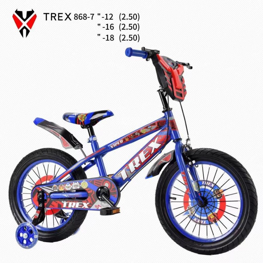 SEPEDA BMX ANAK ANAK TREX  VIPER 868 UKURAN 12 16 18 INCHI bmx murah