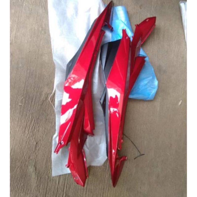 Cover Body Samping Satria Fu 2014 Facelift Merah