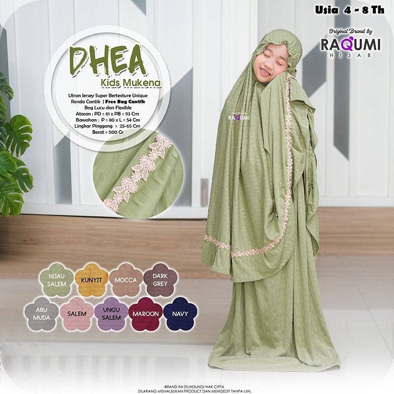Mukena anak dhea by raqumi hijab