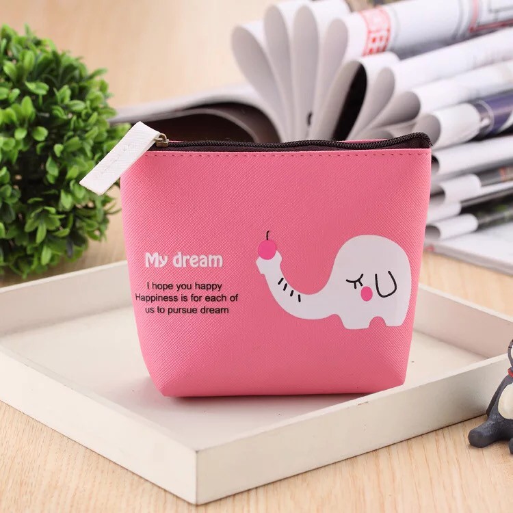 dompet koin / dompet motif animal /korean wallet