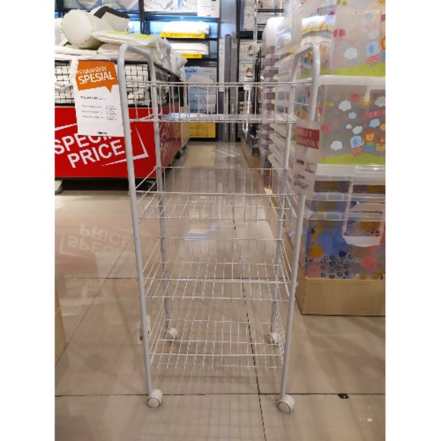 Informa Storage Cart 4 Tier / Informa Rak Susun 4 Tingkat / Informa Rak Troli 4 Tingkat / Storage Ca