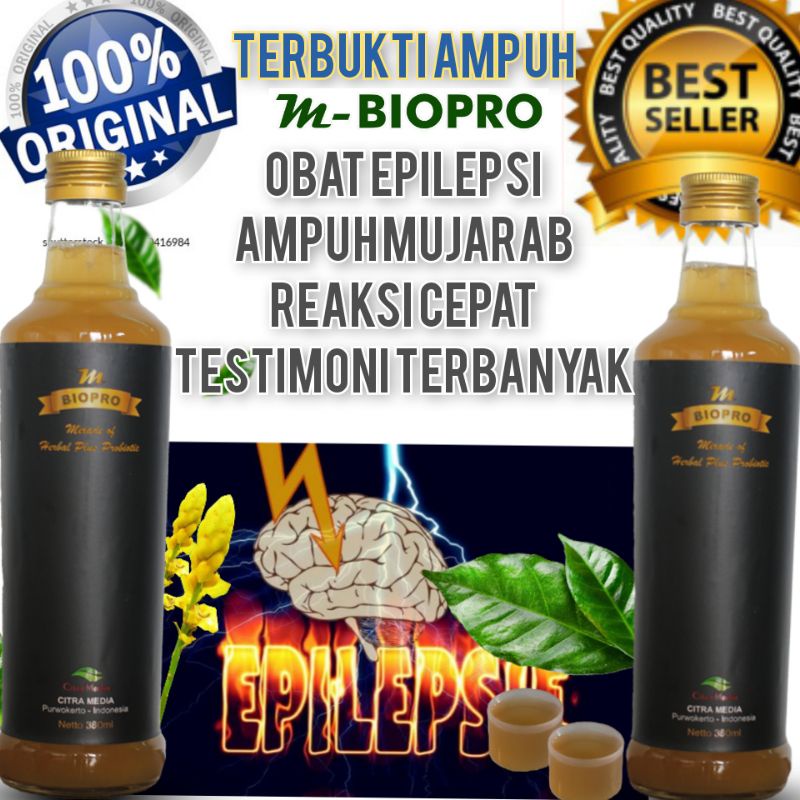 M Biopro Original Obat Epilepsi Paling Ampuh l Obat Herbal Epilepsi 380 ml Reaksi Cepat
